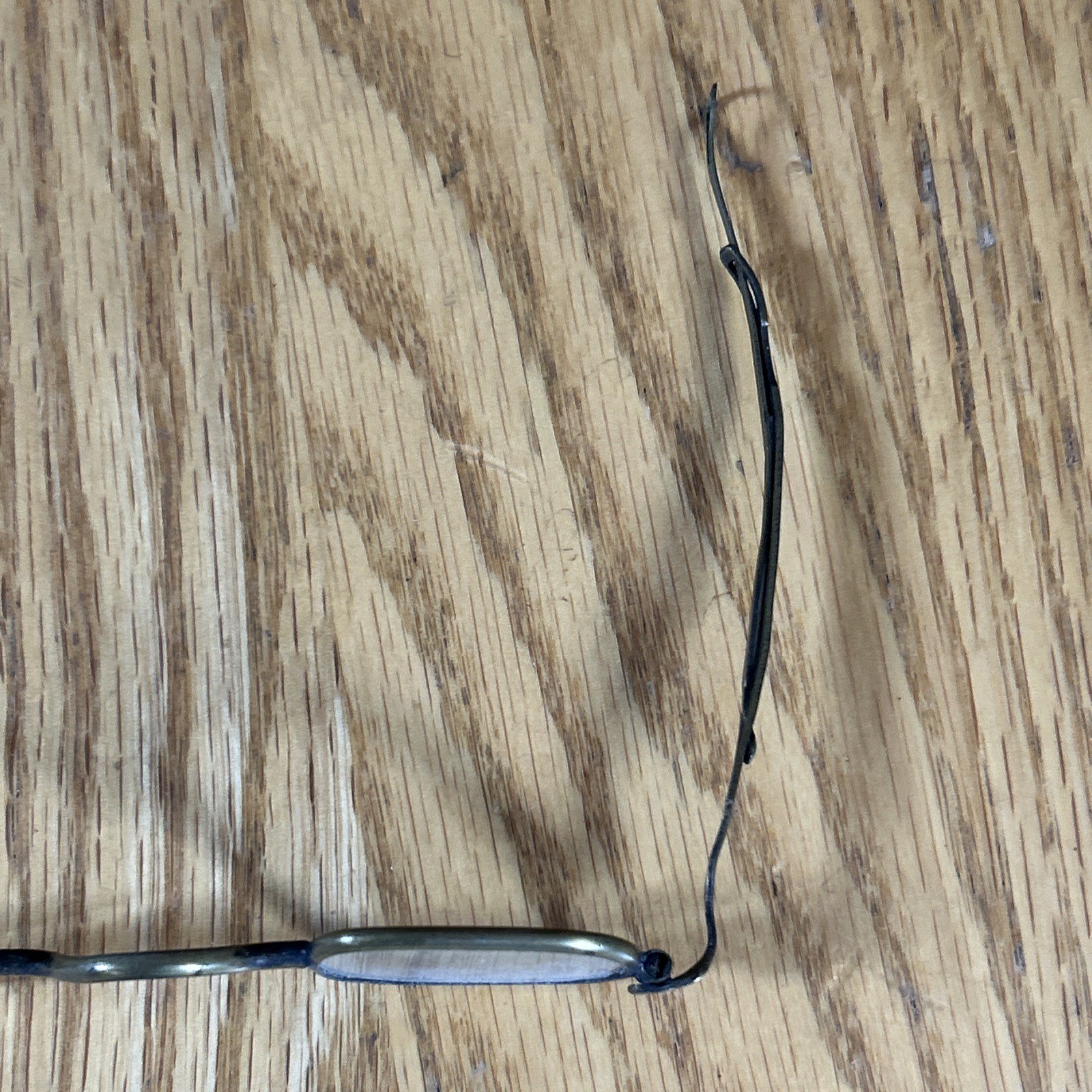 Antique Eyeglasses Spectacles Rectangle Frames Me… - image 7