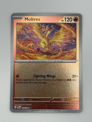 Moltres 014/094 Reverse Holo Phantasmal Flames | eBay