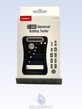 Tenergy T-333 Universal Battery Tester for AA/AAA/C/D/9V