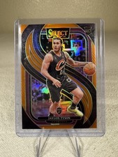 2024-25 Panini Select #182 Jaylon Tyson Orange Prizm #/65