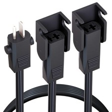 2Pin Y Splitter Cable Power Cord Two 8.2ft 2 Motors To 1 Supply Recliner Lift