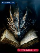 Dragon Diamond Art Kits for Adults Round Diamond Painting 12x16 Inch