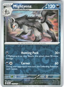 Mightyena 114/167 Twilight Masquerade Reverse Holo Uncommon