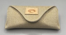Costa Del Mar Textured Tan Fabric Sunglasses Case Case Only 