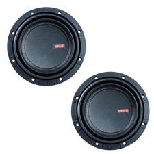 2 Pcs Memphis Audio MJM612 6.5" MOJO 1400 Watts Subwoofers with FLEX Technology