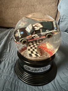 Character Collectibles Dale Earnhardt NASCAR Handcrafted Snow Globe