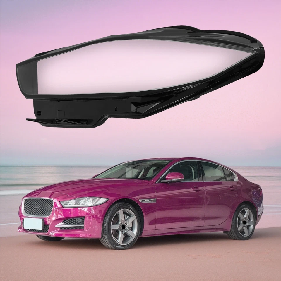 Left Headlight Lens Cover for Jaguar XE 2016 2017 2018 2019 Headlamp Cover Foto 4 de 4