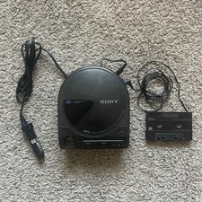 Vtg 90's Sony D-160 Compact Disc CD Player, CPM-100p Mounting CPA-1 Cassette
