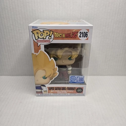Funko Pop! Dragon Ball Z 2106 Super Saiyan Goku Yardrat Glow Chase
