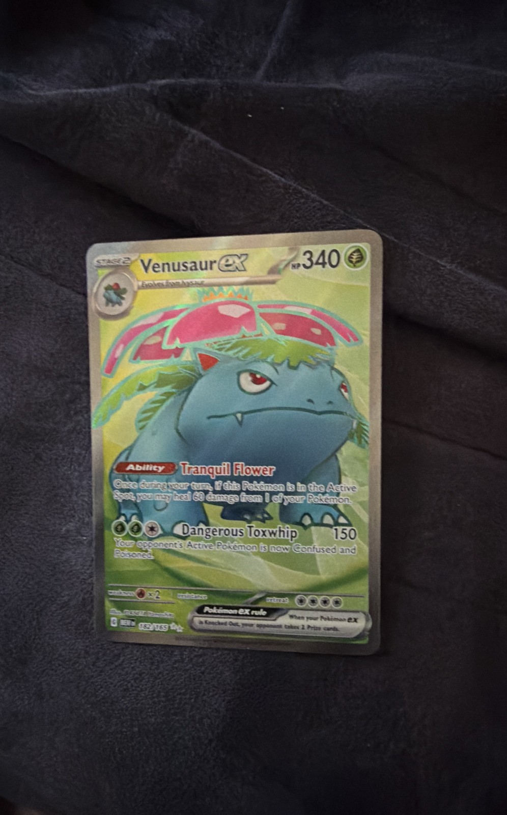 Venusaur ex 182/165 Sv: Scarlet & Violet 151 Holo