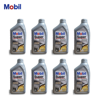 8 x 8L Mobil Super 3000 X1 5W40 Engine Oil VW 502.00 505.00 MB 229.3