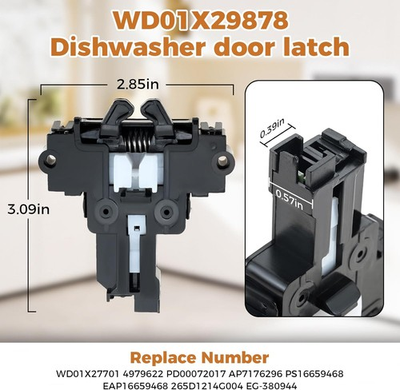 #ad Dishwasher Door Latch Lock Reliable Locking For GE and Hotpoint Dishwasher $12.95