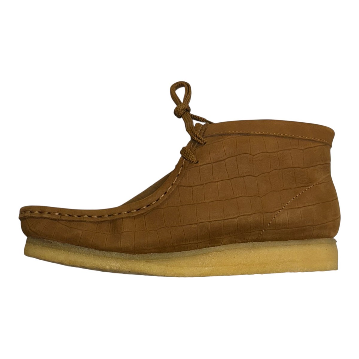 Clarks Originals Wallabee x Supreme 2012 Brown Crocodile Sz