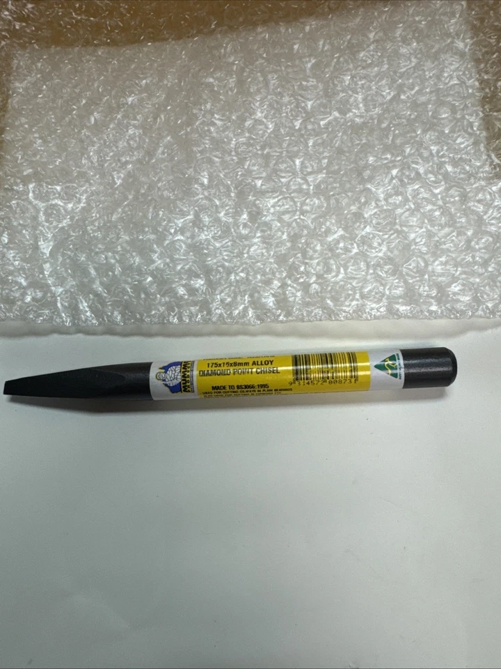 Klein Tools 7CHD17516 7 by 5/16-Inch Cold Chisel, Alloy Diamond Point NEW C25 - Image 2 of 4