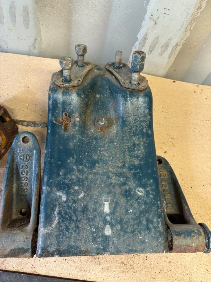 55 NASH Statesman Ambassador 1953 1954 56 kit continental pestillo de montaje de neumáticos 1955 Foto 4 de 4