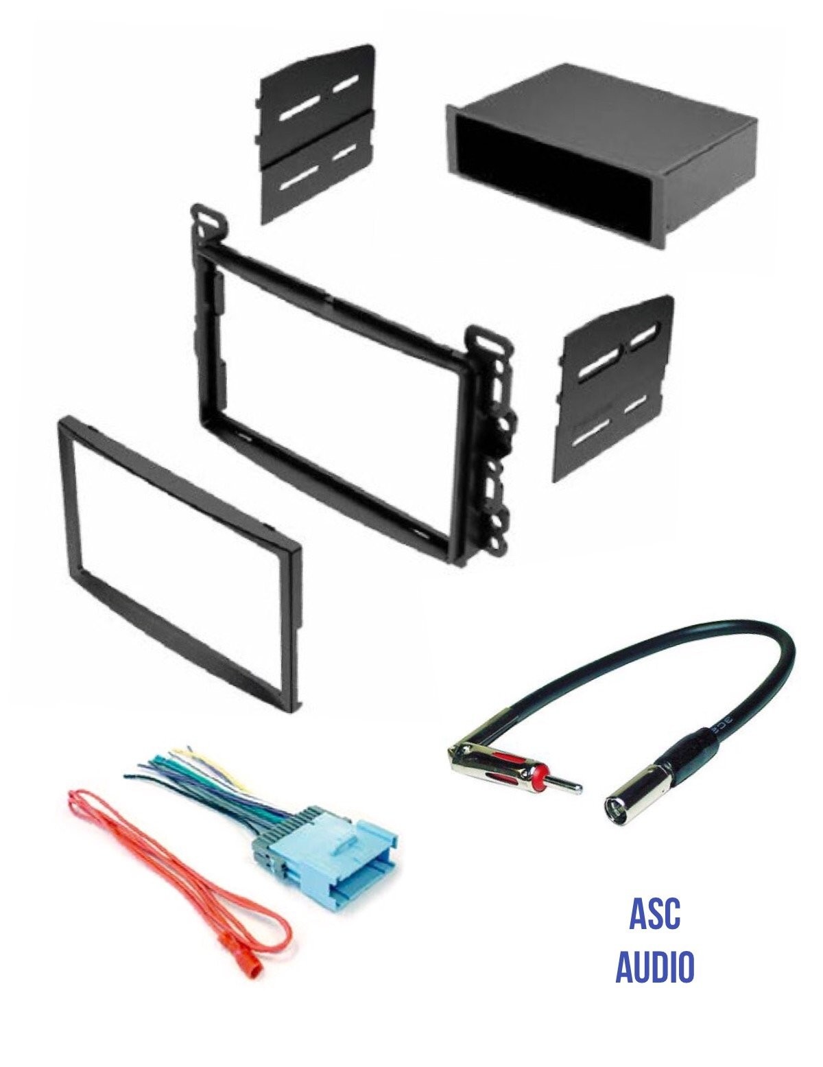 Dash Kit, Wire Harness, And Antenna Adapter For Some Chevrolet:...