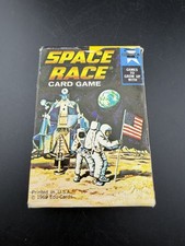 Vintage Space Race Card Game Ed-U-Cards 1969 With Instructions Complete