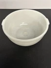 VTG Glasbake White Milk Glass Mixing Bowl for Sunbeam Stand Mixer 9.25" EUC