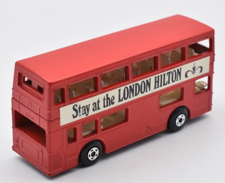Matchbox Superfast #17 The Londoner London Bus Kensington Hilton. England Base - Bild 2 von 4