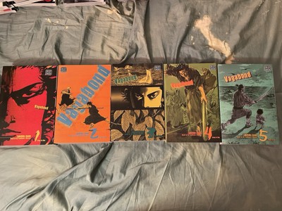 Vagabond Vizbig Edition Volumes 1-5 Set by Takehiko Inoue