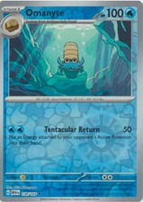 Omanyte 138/165 Sv: Scarlet & Violet 151 Reverse Holo