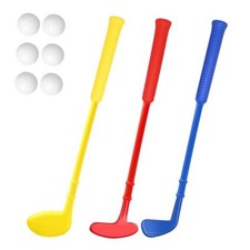 Plastic Mini Golf Clubs for Toddlers,Kids Golf Clubs Plastic Golf Clubs