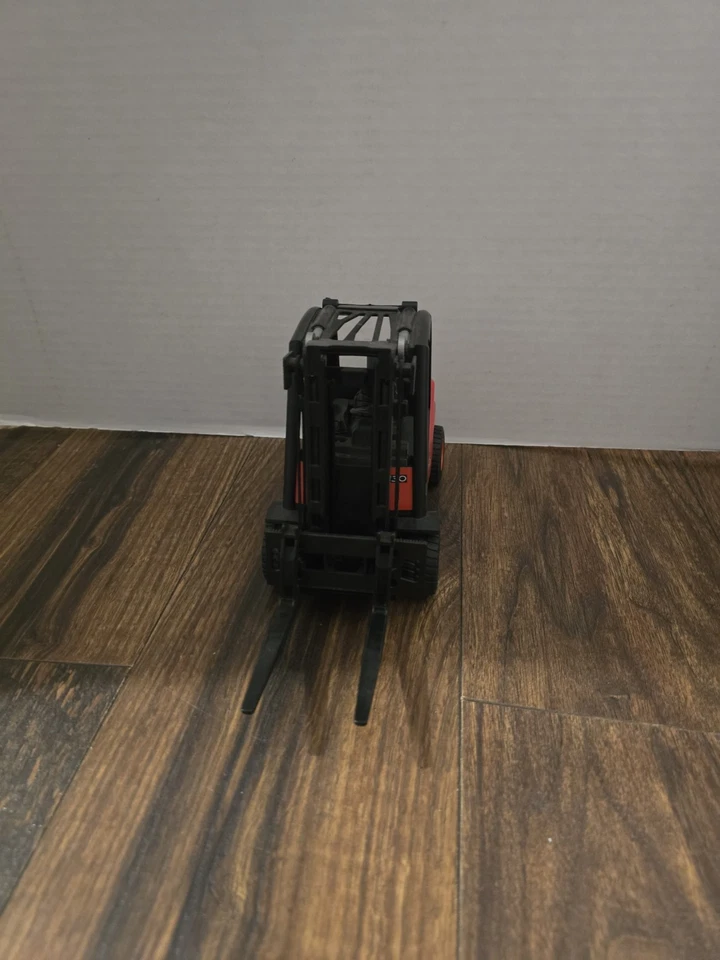 Carretilla elevadora Linde juguete de construcción Bruder 1287/01 2004 1:16 H30 Alemania PIEZAS Foto 2 de 4