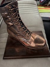 Military Brass Boot Plaque