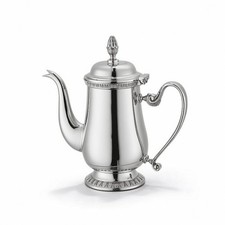 Kaffeekanne mit Deckel klassisch Geschirr hitzebest&auml;ndig f&uuml;r Kaffeeliebhaber