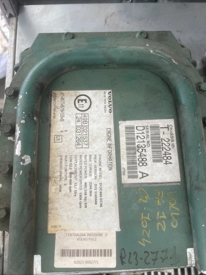 CENTRALINA MOTORE PER VOLVO FH12 08170700 Diesel (95 ) - Immagine 2 di 3