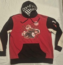 Universal Studios Super Nintendo World Mario Kart Grand Prix Hoodie Sz XL