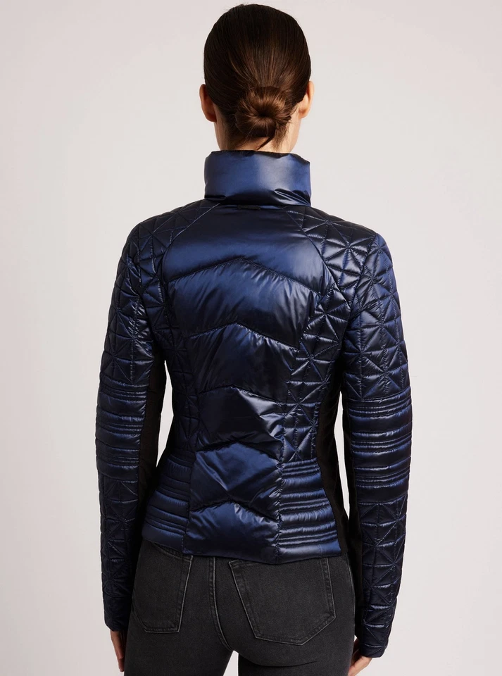 Blanc Noir Lightweight Down Filled Packable Puffer Jacket - Image 3 of 4