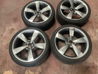 Audi S1 Titan Rotor 18 Alloy Wheels Set with Continental Tyres 7mm 8X0601025AR