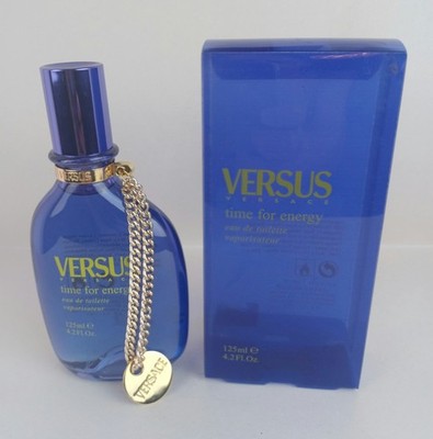 VERSACE  VERSUS   TIME  FOR  ENERGY  EDT  125ml  NAT. SPRAY  NEU / OVP