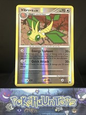 Pokemon Card Vibrava 53/111 Reverse Holo Platinum Rising Rivals Light Played