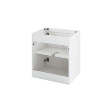 Modway Vitality 23" Plastic and Wood Wall-Mount Bathroom Vanity in White