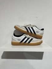 ADIDAS GAZELLE INDOOR BAD BUNNY CORE WHITE SIZE 10.5 PREOWNED