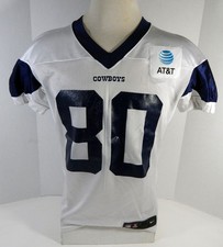 2018 Dallas Cowboys Blake Bell #80 Game Issued White Practice Jersey DP18871