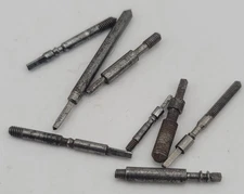 Lot of 8 Vintage Pocket Watch Winding Stems Mixed Sizes Parts & Repair SB823n
