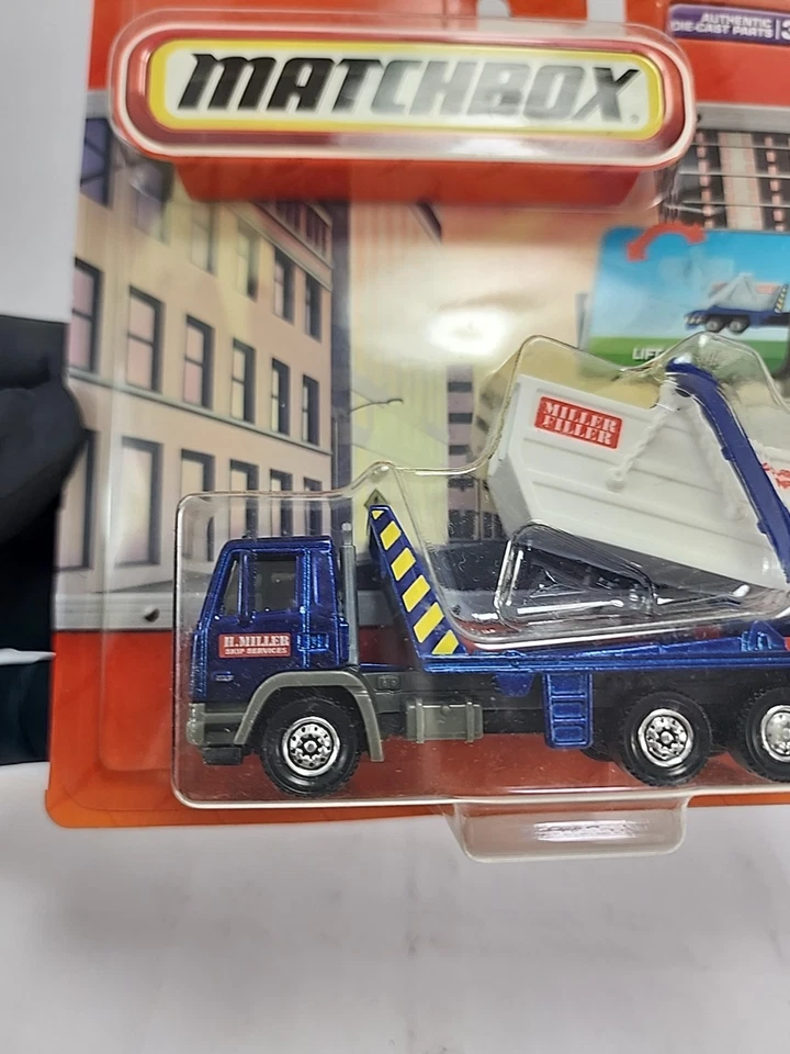 Matchbox Working Rigs DAF Skip Truck 2009 - Image 3 of 4