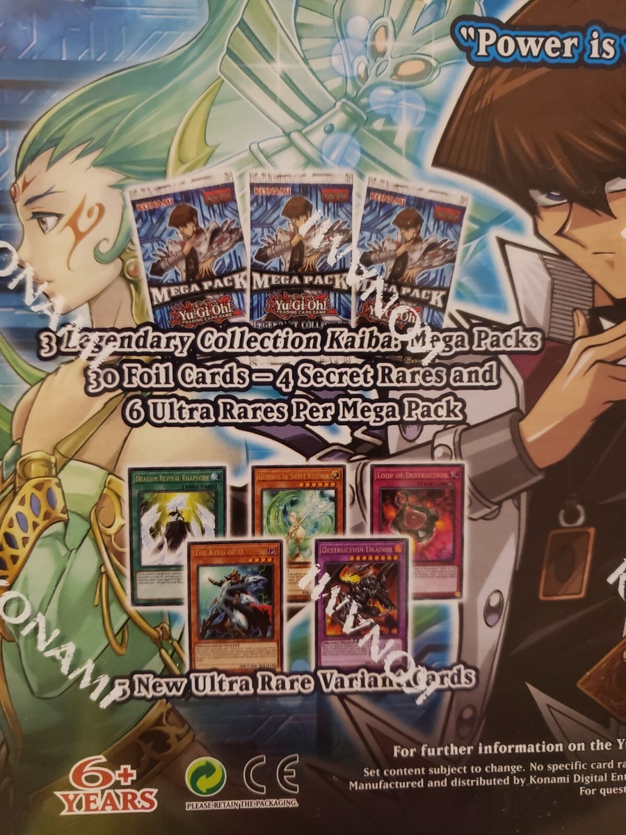 YUGIOH Legendary Collection KAIBA BOX (3 MEGA BOOSTER PACKS +GAME BOARD) | eBay YUGIOH Legendary Collection KAIBA BOX (3 MEGA BOOSTER PACKS +GAME BOARD) | eBay