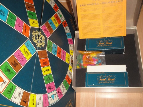 TRIVIAL PURSUIT EDICION GENUS DE DISET JUEGO DE MESA DEL AÑO 1984 EN BUEN ESTADO - Imagen 2 de 3
