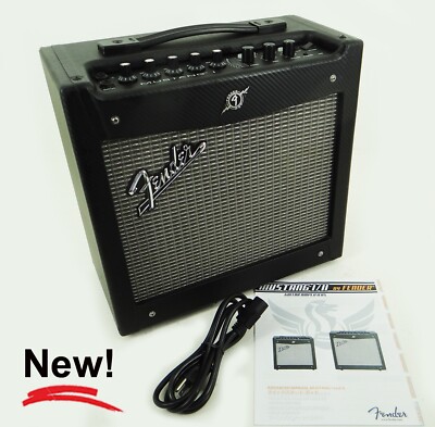 Fender Mustang I 20 Watt 1x8'' Combo Guitar Amp w/ Onboard Effects