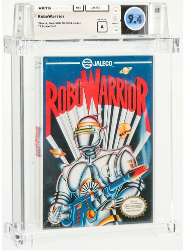 NES Nintendo RoboWarrior SEALED WATA 9.4 A