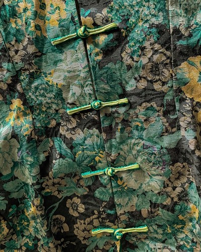 Vintage Asian style Chineese jacket - Picture 6 of 9