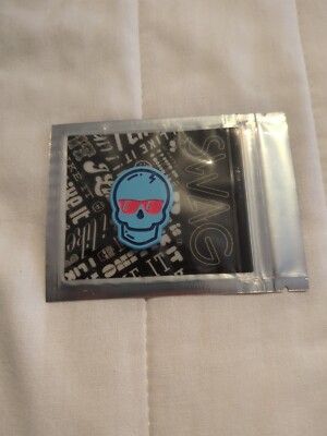 Swag Golf Blue Skull Ballmarker