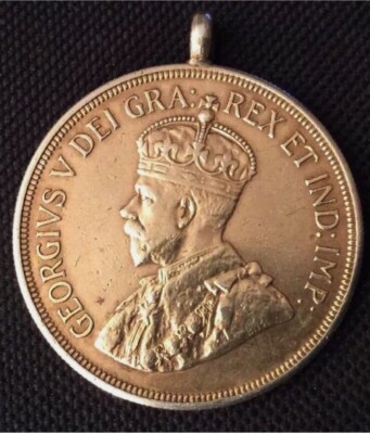 キプロス銀貨 1928 ジョージ5世 ライオン 実測26.53g JCC | ジャパン
