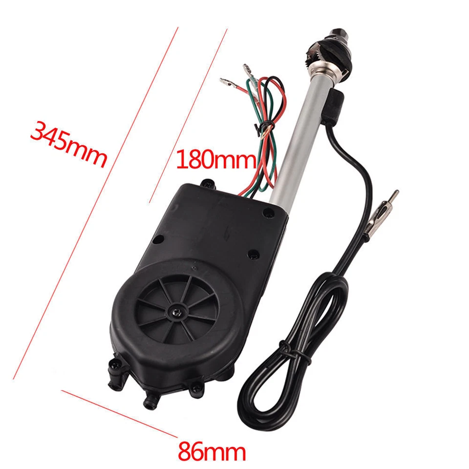 Universal Electric Power Automatic Antenna Car SUV AM FM Radio Aerial 12V Ver 2 Foto 3 de 4