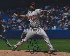Chaz Roe Autographed Signed 8x10 Photo - MLB Orioles Rays Braves Yankees - w/COA
