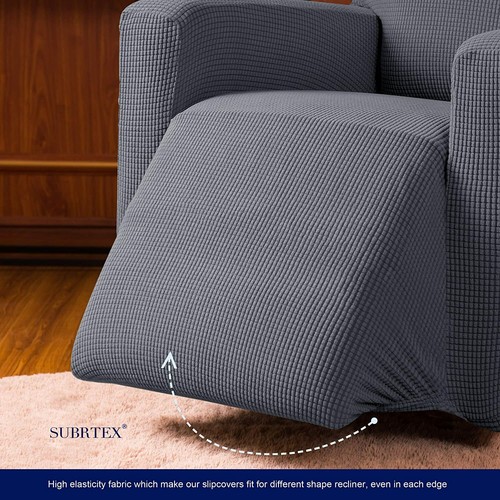 Subrtex Recliner Stretch Sofa Slipcover Cover Furniture Protector Couch Covers - Picture 52 of 130